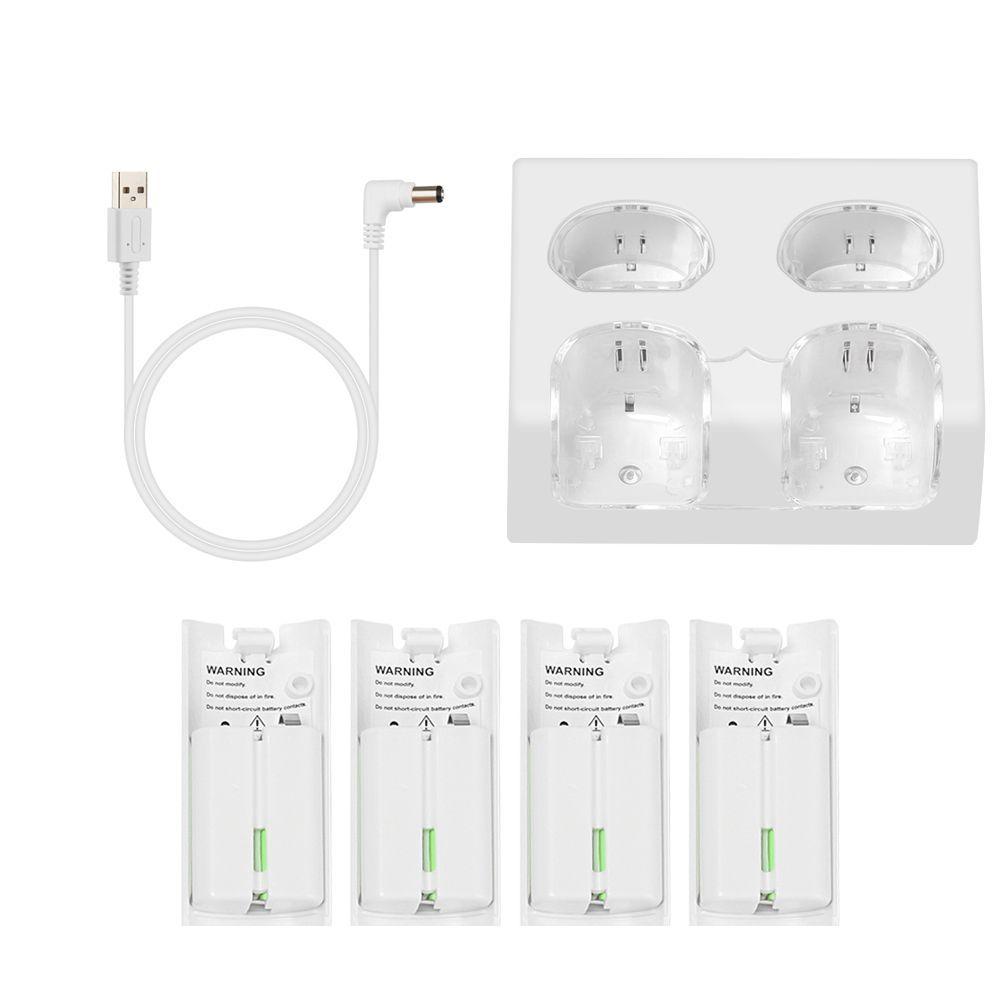 Game Accessories Portable USB Cable Cradle With Rechargeable Battery Charger Dock Charging Station