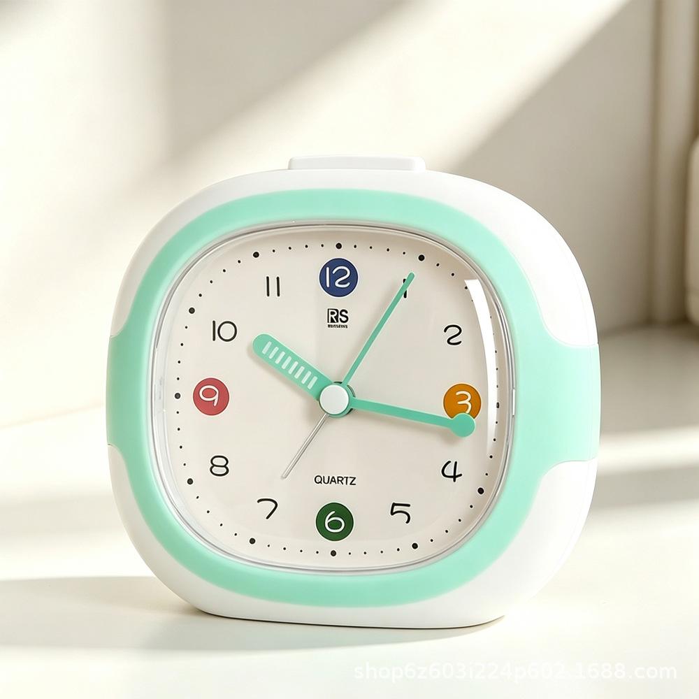 Student desktop clock Children's cute cartoon learning special clock Super loud timing small alarm clock