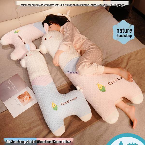 Милая плюшевая игрушка альпака: Спутник для сна и кукла-обнимашка для детей, Подарок на День святого Валентина