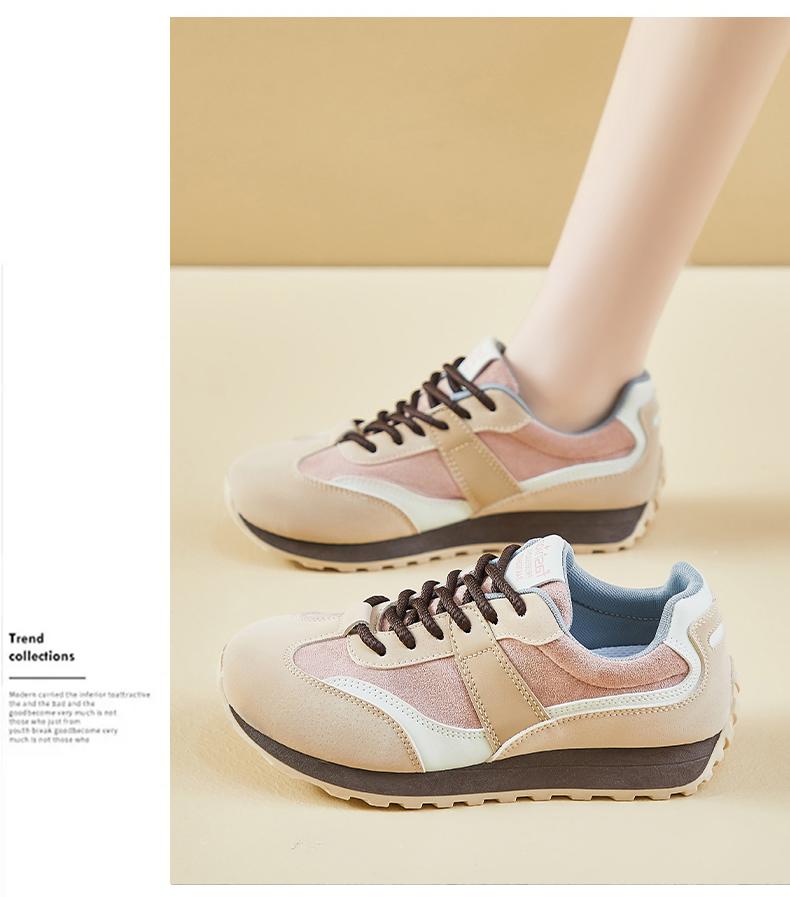 Spring New Forrest Gump Shoes Women's Sports Thick Sole Height Increasing Casual Street Photo