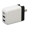 65 Вт USB C  r 4K 60 Гц HD Мультимедийный интерфейс 3 порта Складной    r для   Монитора Телевизора Проектора