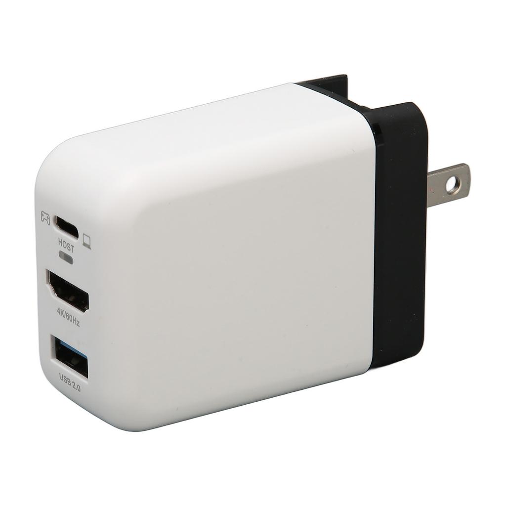 65 Вт USB C r 4K 60 Гц HD Мультимедийный интерфейс 3 порта Складной r для Монитора Телевизора Проектора