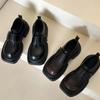 Настоящие кожаные туфли женские весенние новые лоферы на толстом каблуке на платформе туфли на платформе туфли Мэри Джейн на высоком каблуке