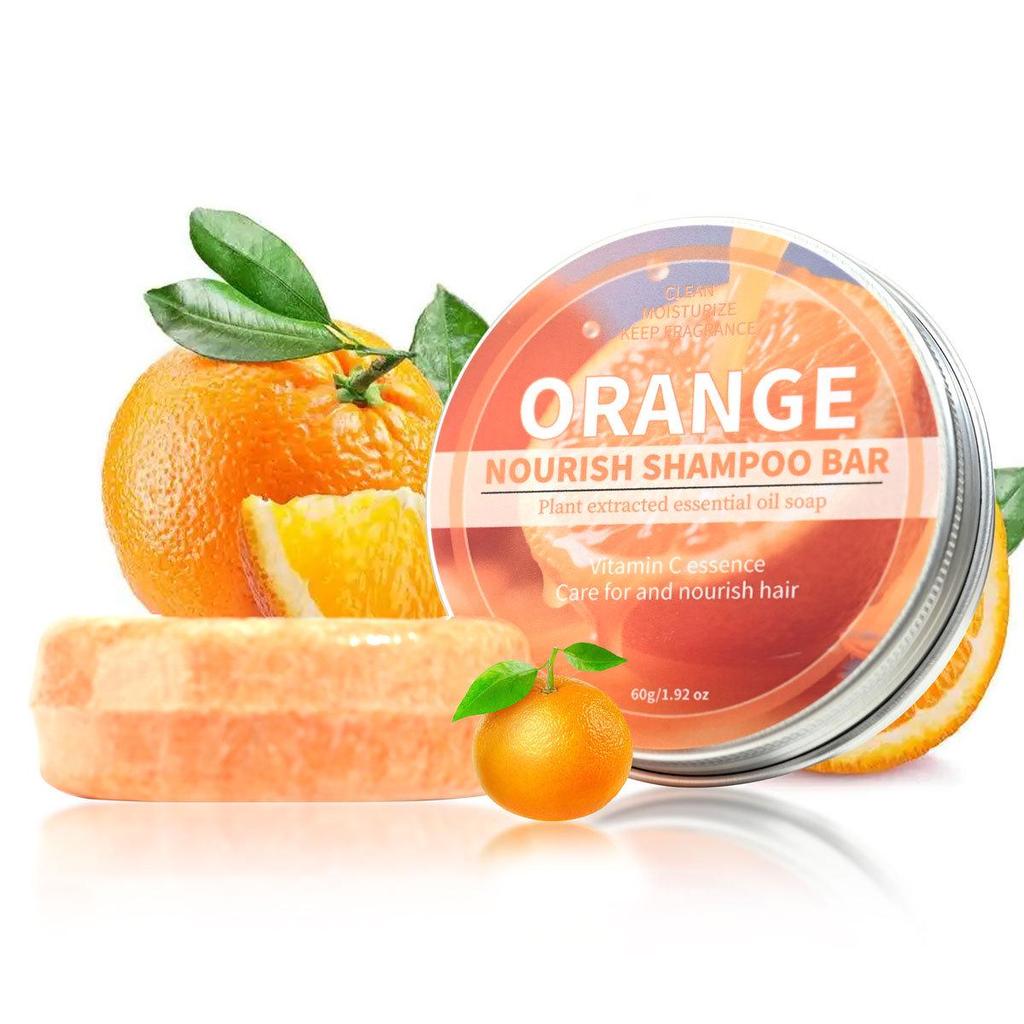 Coconut & He Shou Wu Ginseng Bamboo Charcoal Shampoo Soap with Essential Oils & Cypress Leaf