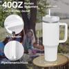 Mug - Inox - 40oz Car Mug II - Grande Capacité - Isolant - Prise en main facile