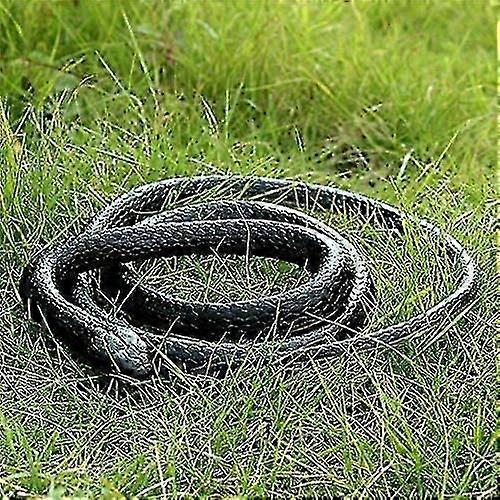 47 Inches Rubber Lifelike Snakes Scary Gag Gift Incredible Creatures Chain Snakes Rain Forest Snake Toys Wild Life Snakes