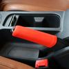 Anti-slip Car Interior Good Hand Feeling Silicone Material Wavy Shape Handbrake Grip Cover Hand Brake Grips Sleeve