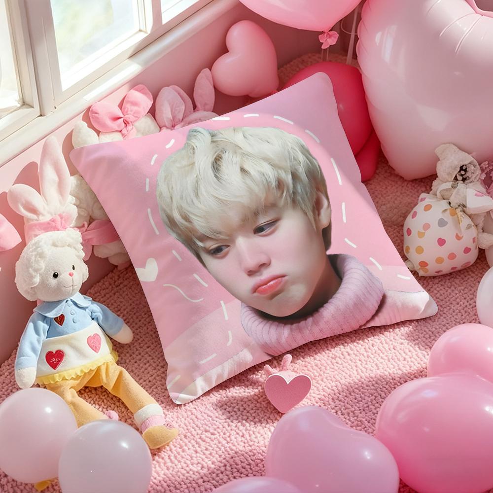 Kpop Парк Джи Хун Наволочка с принтом узора для подушки на диван в гостиной и декор спальни