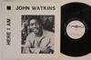 LP Record JOHN WATKINS - Here I Am NONE NOT ON LABEL US Blues Used