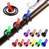 MUQZI Sports Accessory 10Pcs Portable Fishing Rod Hooks Holder Lure Bait Hanger Device Gear Tackle