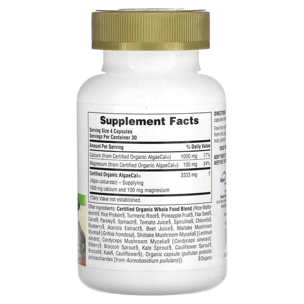 Источник жизни, Сад, Кальций, 120 веганских капсул