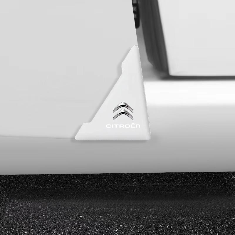 2Pcs Car Door Guard Edge Corner Protector Sticker Emblem Car Accessories For Citroen C2 C3 C4 C5 C6 C1 DS3 DS4 DS5 DS7 Xsara Berlingo Saxo Picasso