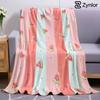 Watermelon Slice Stripes Ultra Soft Sherpa Fleece Blanket Fluffy Warm Halloween Cozy Throw for Couch Bedroom Gift All Season
