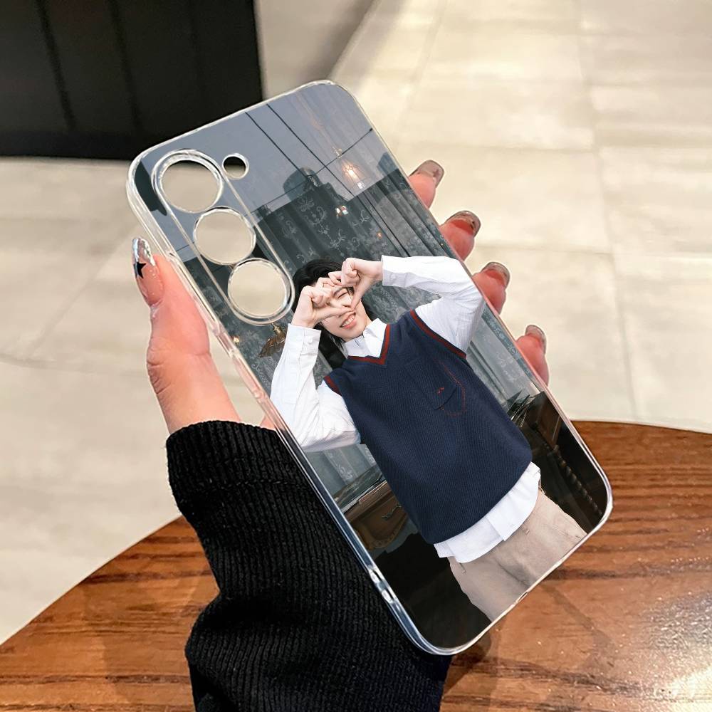 Louis LNGSHOT Phone Case For SamsungA10,12,20,21S,30,31,40,50,51,52,70,71 Transparent Cover