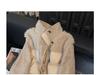 Women's Lambswool Patchwork Cotton Stand Collar Jacket - 2025 Winter Warm Short Design