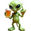 Party Alien Statues Interesting Family or Garden Sculptures Desktop Home Decoration Gifts