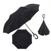 Ветрозащитный перевернутый складной перевернутый двухслойный зонт с ручкой C