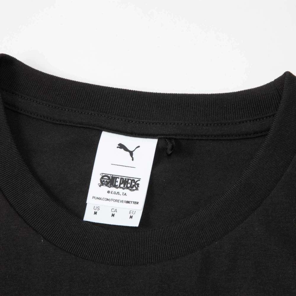 Puma Футболка X One Piece с коротким рукавом и рисунком унисекс, черная 624665-01