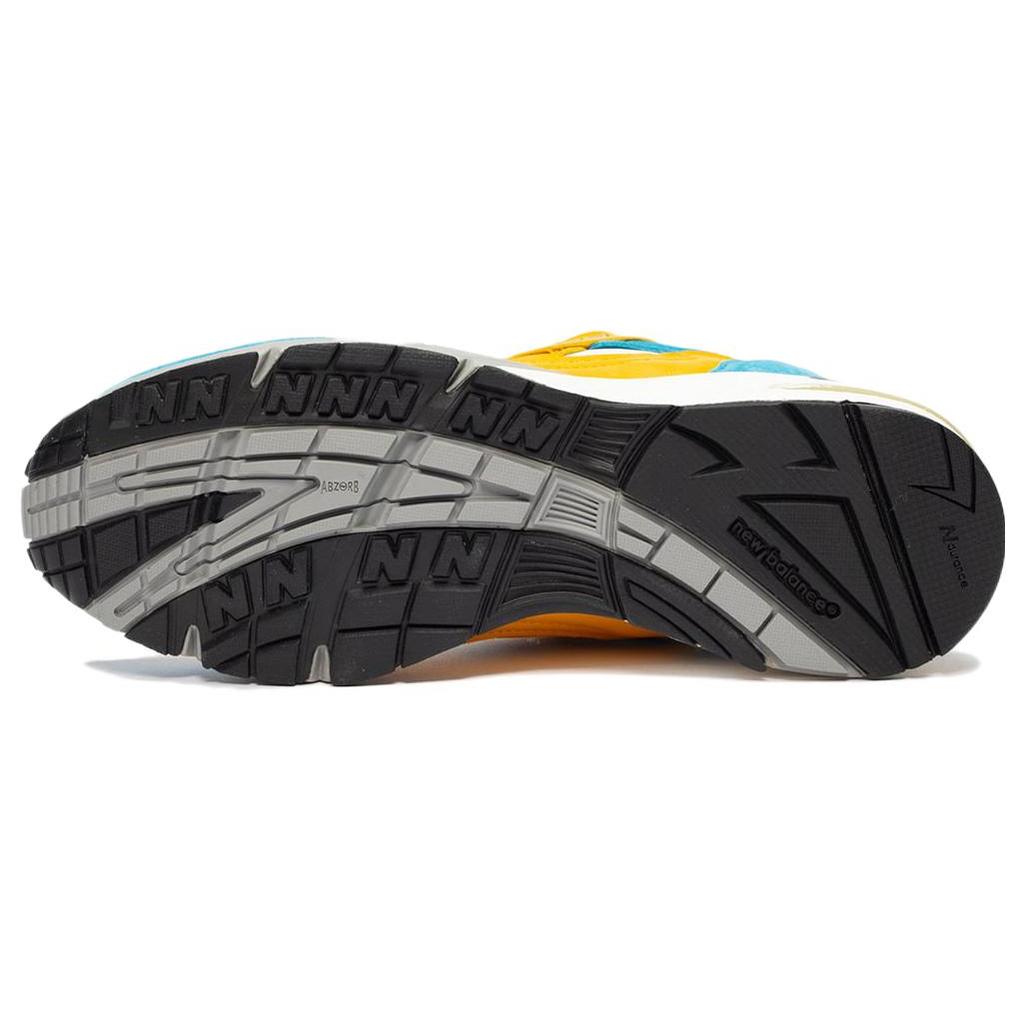 Новые New Balance 991 MiUK Sns Синий Желтый M991EF