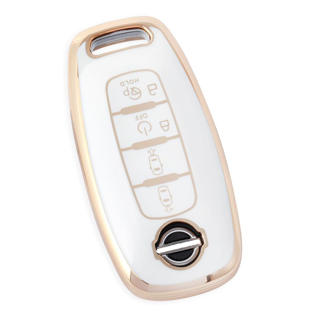 [ZANEKO] Новый чехол для ключа Serena, совместимый с чехлом для ключа Nissan SERENAC28 серии ProPilot e-POWER (белый)