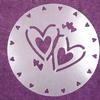 Eco Friendly High Quality 4 Styles Flower Heart Spray Stencils Birthday Cake Mold Decorating ARI