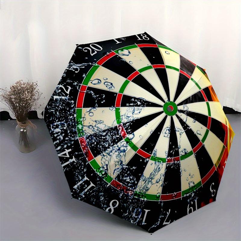 Flame & Water Dartboard: The Ultimate Darts Game Experience Umbrella Day Gift Y285