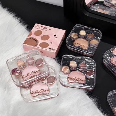 Палитра теней для век Cat Paw, 5 цветов, мерцающие матовые, натуральные, нюдовые, стойкие