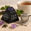 Tea Strainer With Raw Amethyst Crystal