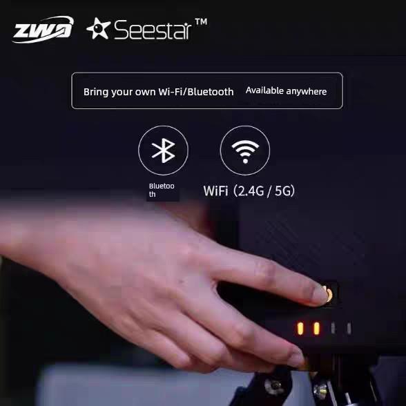 Подарок на День защиты детей Умный астрономический телескоп Zwo Seestar S50 с теодолитом для фотографии и наблюдения за звездами
