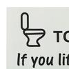 Toilet Rules Bathroom Removable Wall Sticker Vinyl Art Decals Diy Home Deco