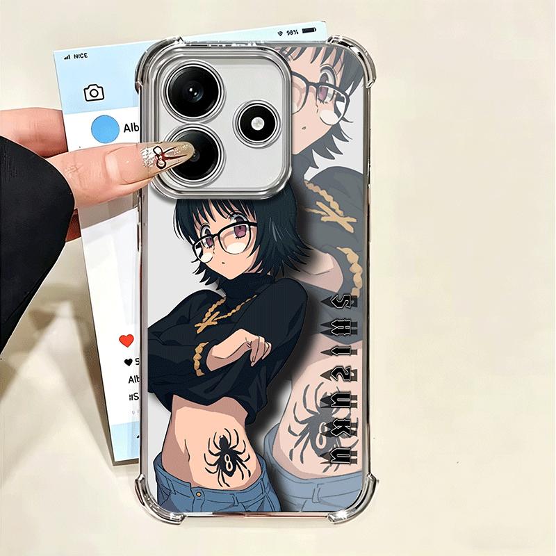 Чехол для телефона Hunter X-Hunters Shizuku с покрытием для Xiaomi Poco X5 X6 X7 X8 Pro Max F8 Ultra F7 M8 M7 M5S Redmi 15C 15 14C 13C 13 X3