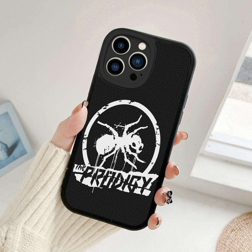 Чехол для телефона с логотипом The Prodigy Artist для Iphone 14 13 11 12 Pro MAX 13 12 MiNi 7 8plus 14 13 11 PRO X XS 12 11 XR Чехлы из овечьей кожи