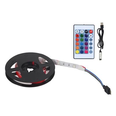 Светодиодная лента DC 5V USB 5050 RGB гибкая светодиодная для ТВ-фонов 5 м 150 светодиодов
