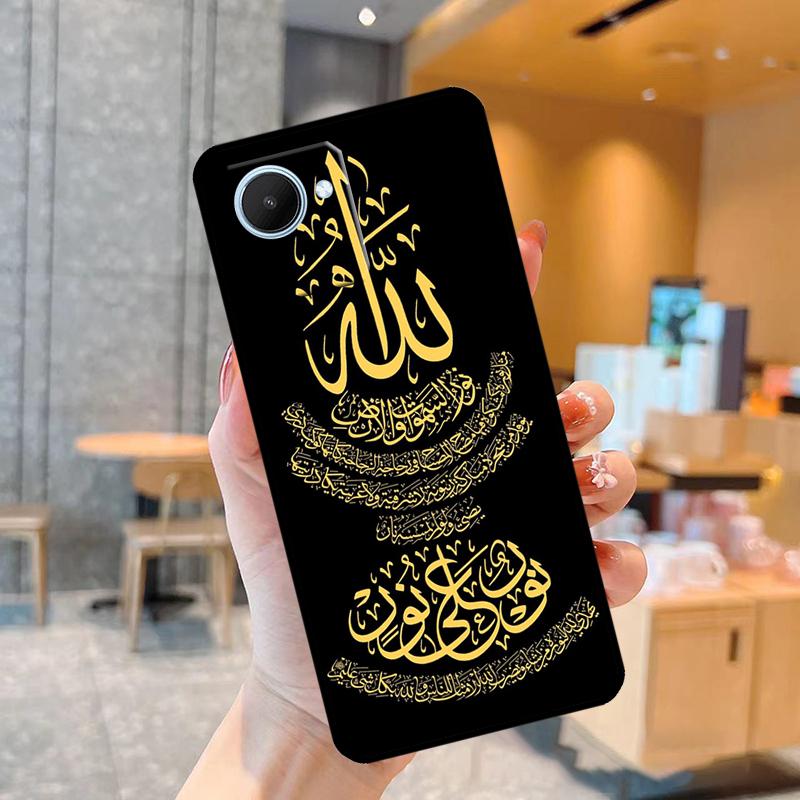Арабский мусульманский исламский чехол для Realme C55 C33 C31 C35 C30 C11 C15 C25s C21Y GT Neo 5 3T 2T 8 9 10 11 Pro Plus