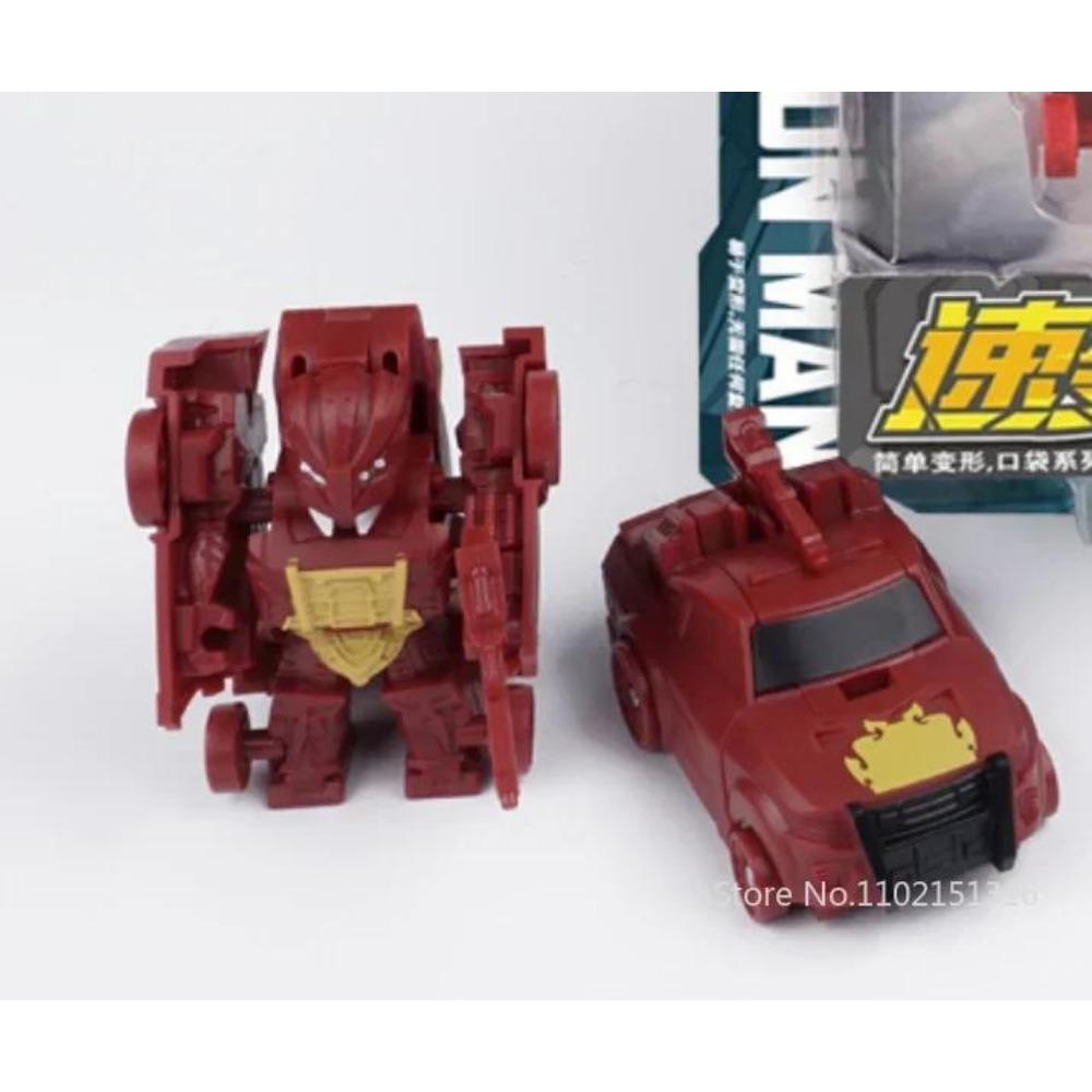 Мини Набор Роботов-Трансформеров Игрушки Модели 2 в 1 Деформируемая Игрушка-Машинка Роботы Игрушки для Детей Подарок Фигурка Дети Игрушки