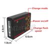 Car Strobe Lights LED Lights 4*3 Cigaretteer Grill Lamp Motorcycles Flasher Fso Stroboscopes Flashlight 12V Car Accessories