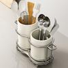 Компактный держатель для кухонных принадлежностей, многофункциональная подставка-сушилка, подставка для палочек для еды, кухня