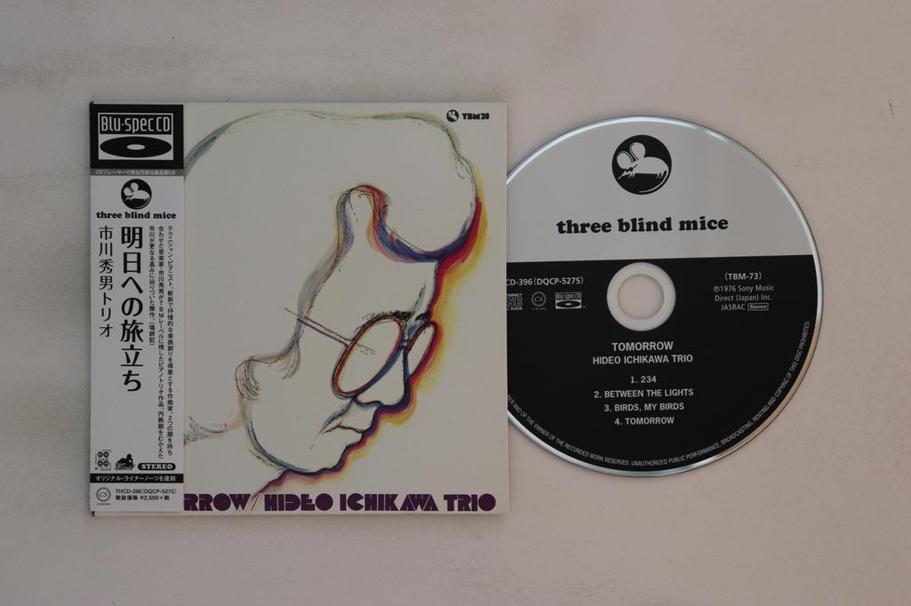 CD HIDEO ICHIKAWA TRIO - Завтра THCD396 THINK 2016 Япония Оби Джаз Б/У