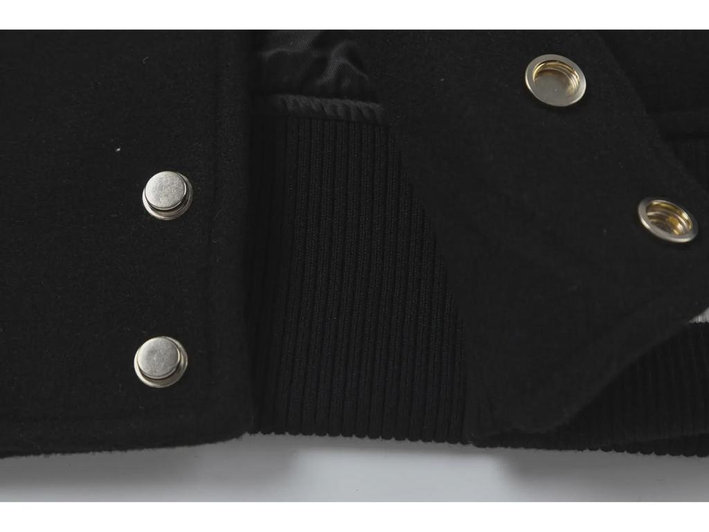 Бейсбольная куртка Hot Diamond Letter 2024 года унисекс – коллекция весна/осень