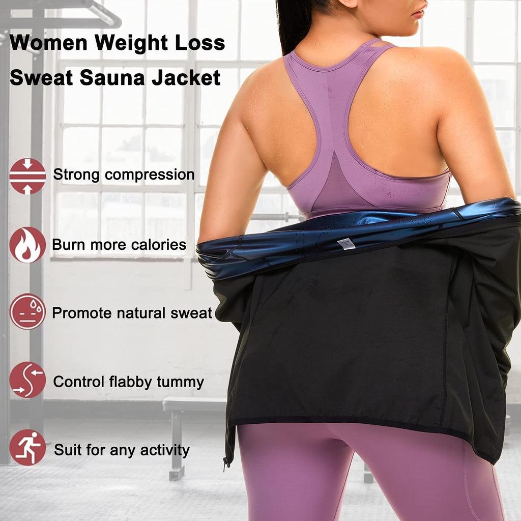 Женский костюм для сауны, спортивная куртка, тренажер для талии, формирователь тела с длинными рукавами, рубашка для сауны, тренировочные топы, корректирующее белье, термобелье, спортивный костюм для фитнеса