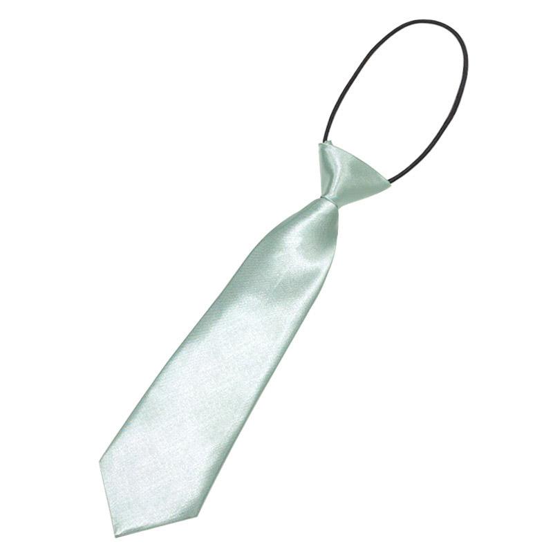 Детский однотонный маленький галстук для мальчиков и девочек, простой, короткий, эластичный, для малышей, детей, учеников начальной школы