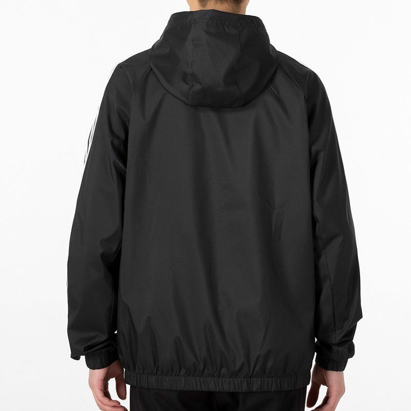 adidas Куртка с 3 полосками Осень Мужская Черная HE4322