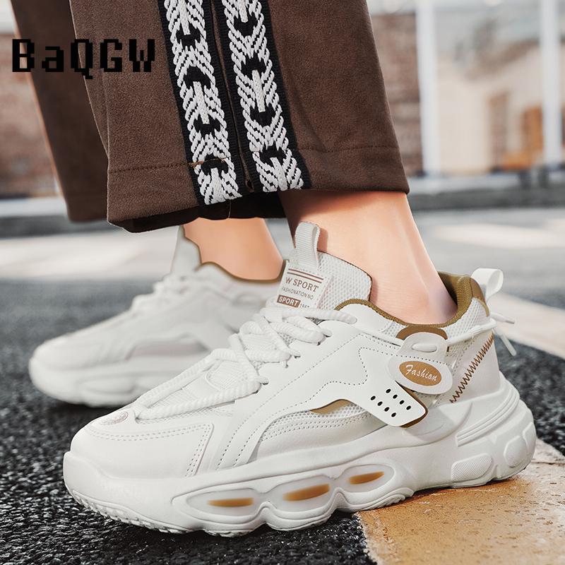 Модные оригинальные дизайнерские модные мужские кроссовки, увеличивающие рост, повседневные кроссовки в стиле ретро, модная спортивная обувь на платформе, мужская массивная обувь