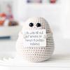 Трансграничная Позитивная Энергия Картофельная Вязаная Крючком Кукла: Забавная вязаная крючком или спицами композиция-бонсай и открытка в подарок