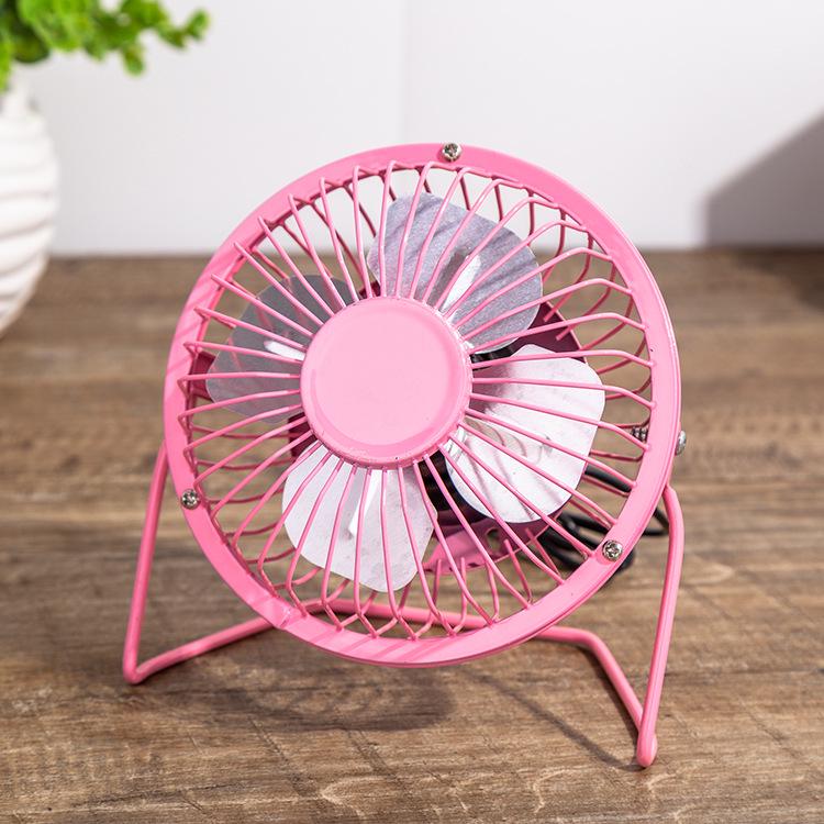 4-6 Inch Aluminum USB Portable Silent Electric Mini Fan for Office/Desktop