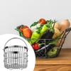 Корзина для закусок Контейнер для еды Дуршлаг Многофункциональные Корзины для хранения из нержавеющей стали Прочные для