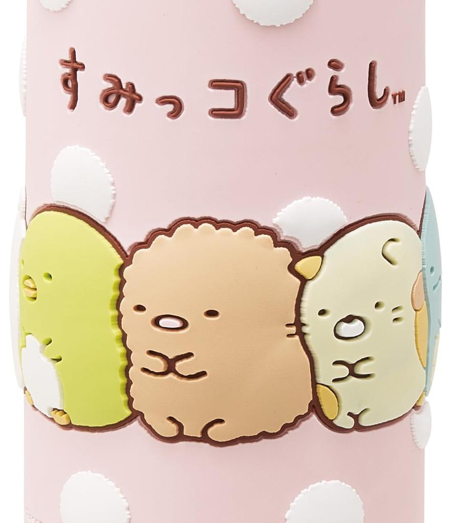 Бутылка для воды из нержавеющей стали Skater для прямого питья Sumikko Легкая и для охлаждения Вода для водных видов спорта с 3D-печатью Детская, для питья, 480 мл, Гураши,