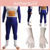 Стильный аниме комбинезон Vegeta Dragon Ball Z для косплея для всех возрастов
