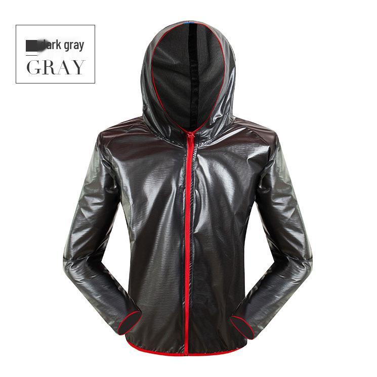 Летний светоотражающий велосипедный дождевик и брюки с люминесцентными полосами