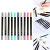 Пищевые маркеры Color Double Sided Edible Food Coloring Marker с тонким и толстым наконечником, пищевой маркер для DIY